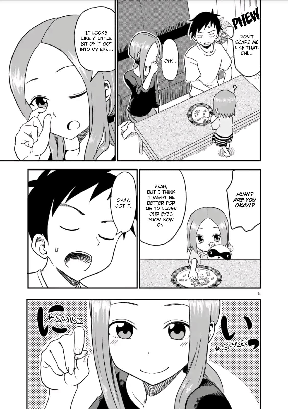 Karakai Jouzu no (Moto) Takagi-san chapter 13 - page 5