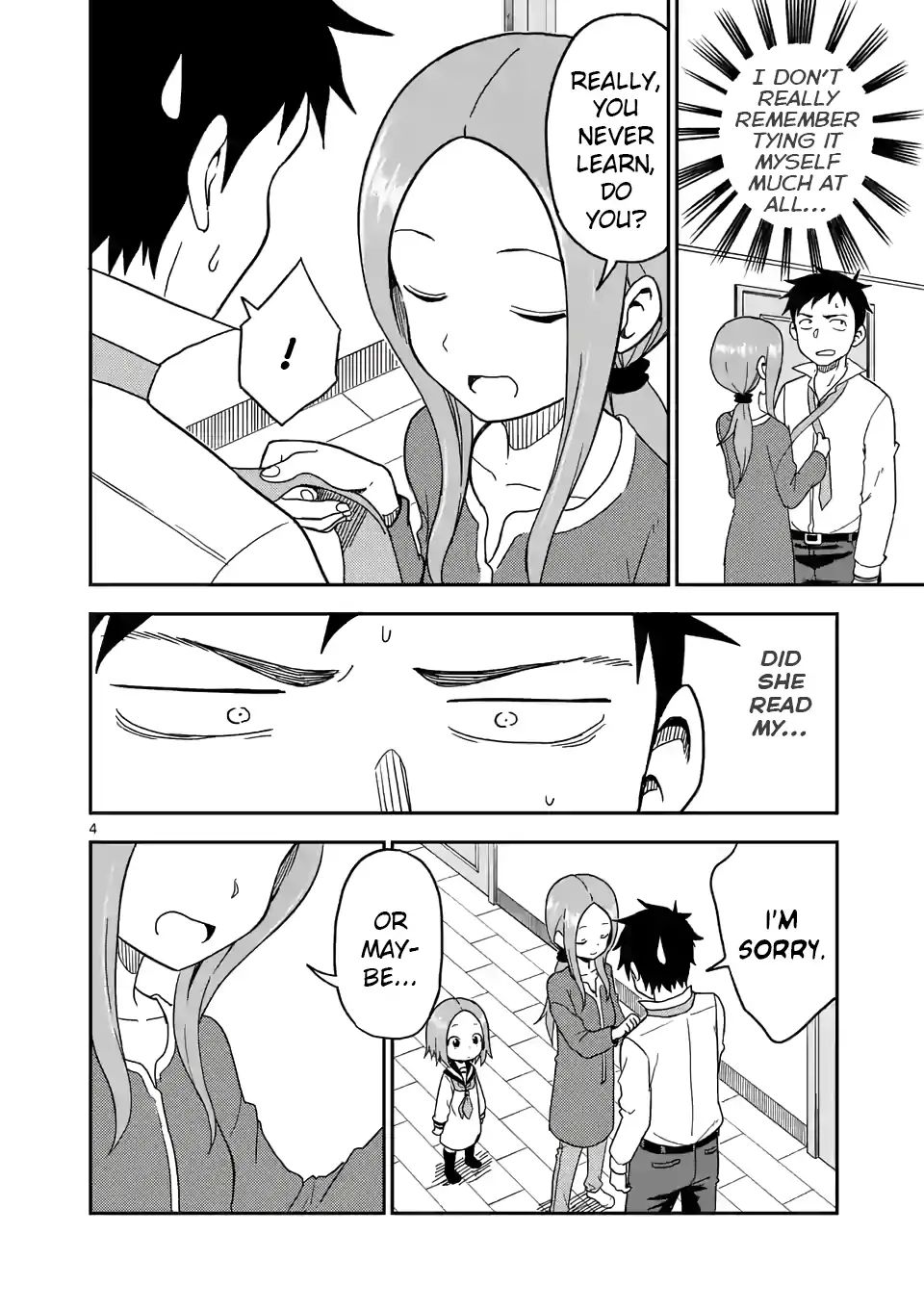 Karakai Jouzu no (Moto) Takagi-san chapter 81 - page 4