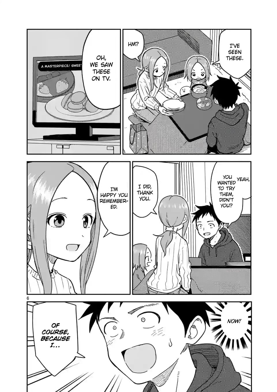 Karakai Jouzu no (Moto) Takagi-san chapter 267 - page 6