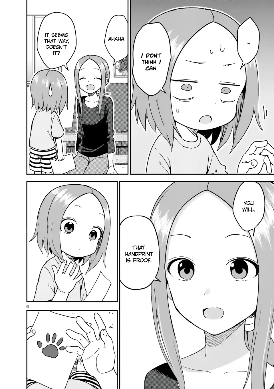 Karakai Jouzu no (Moto) Takagi-san chapter 236 - page 6