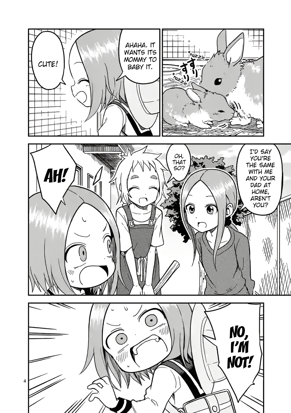 Karakai Jouzu no (Moto) Takagi-san chapter 135 - page 4