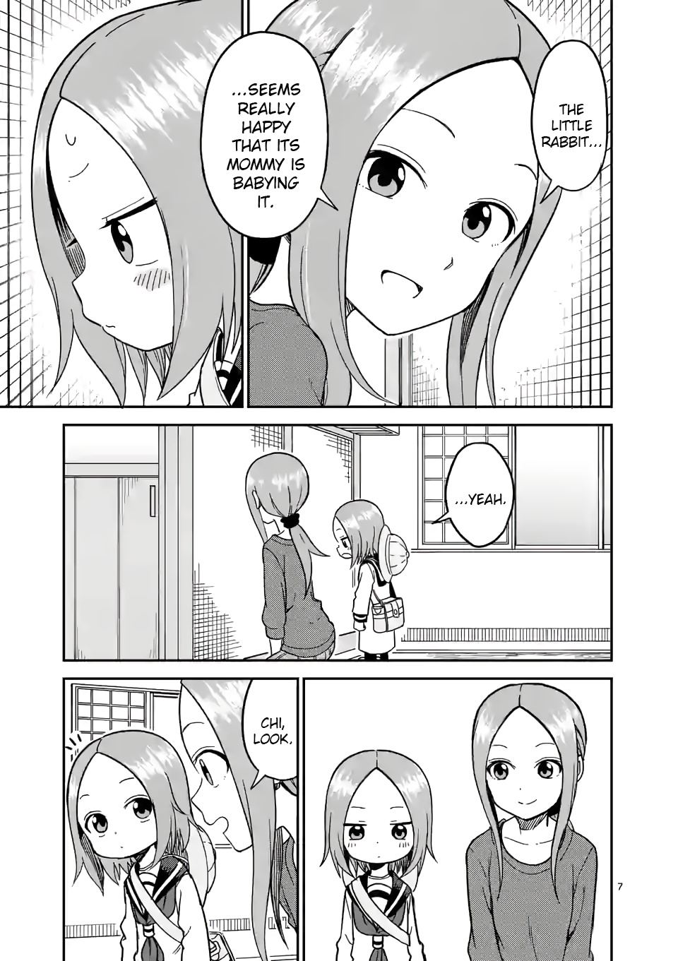 Karakai Jouzu no (Moto) Takagi-san chapter 135 - page 7