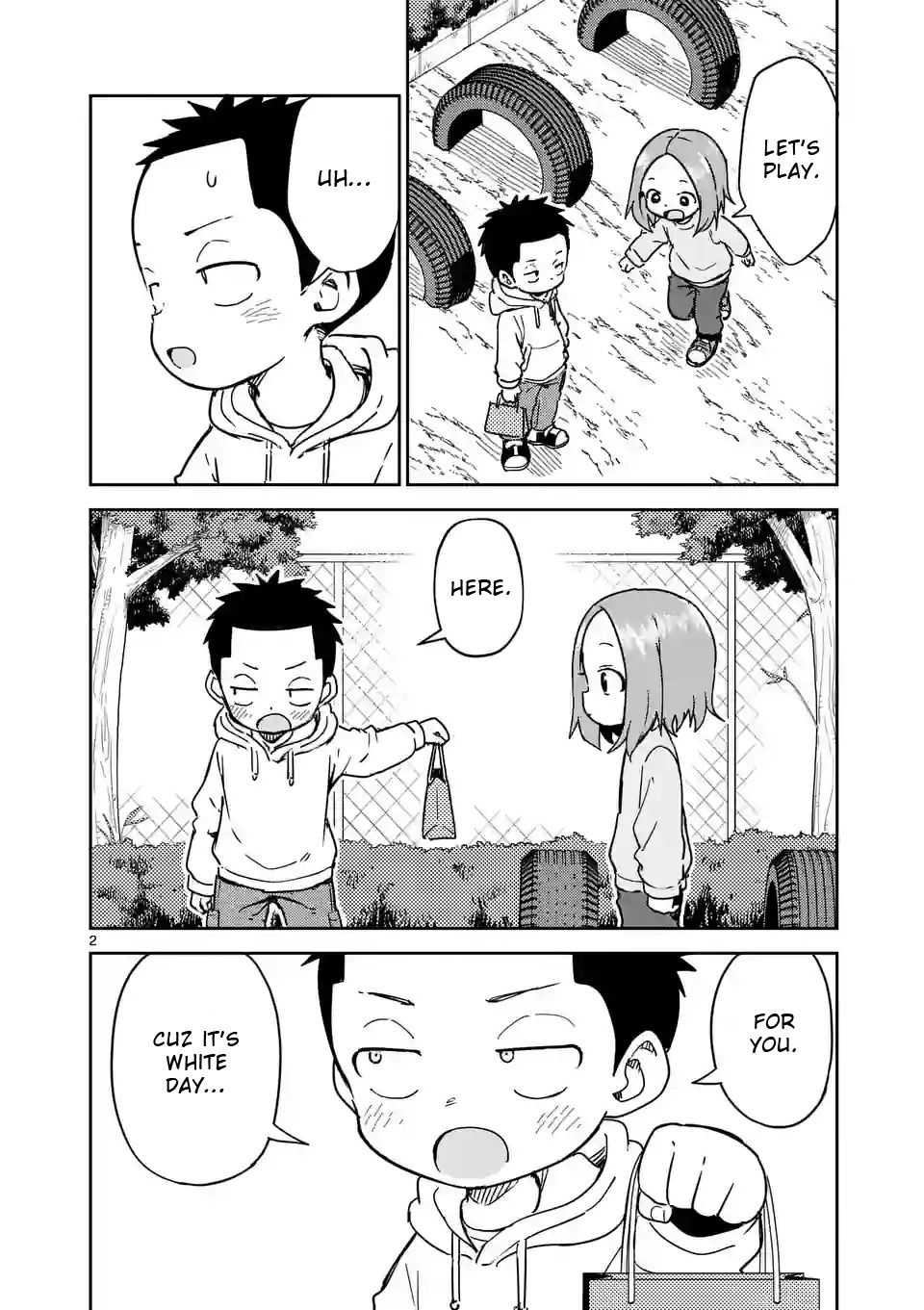 Karakai Jouzu no (Moto) Takagi-san chapter 268 - page 2