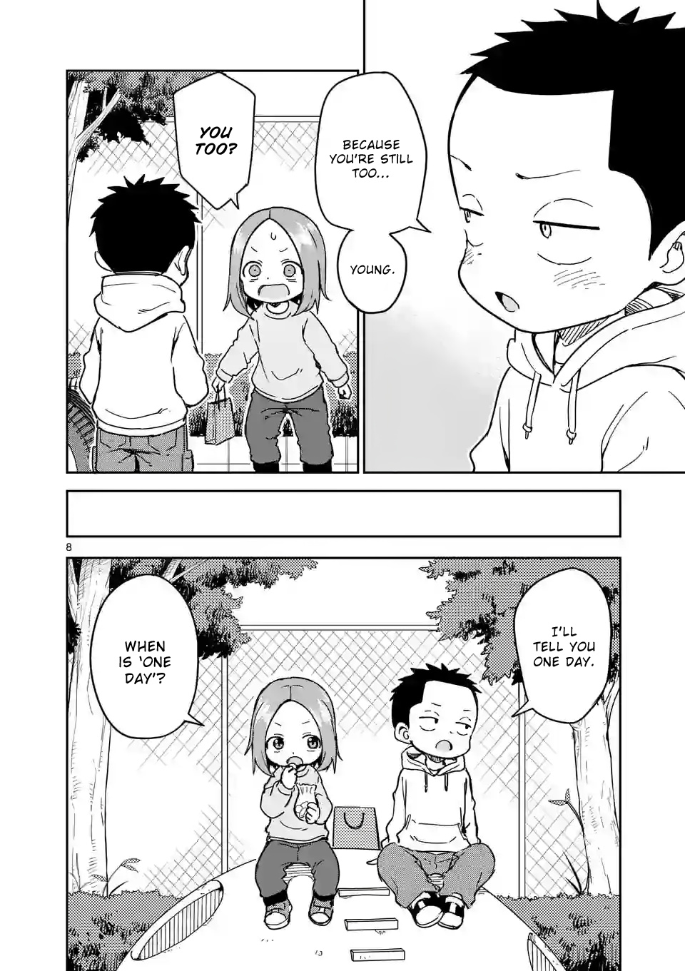Karakai Jouzu no (Moto) Takagi-san chapter 268 - page 8