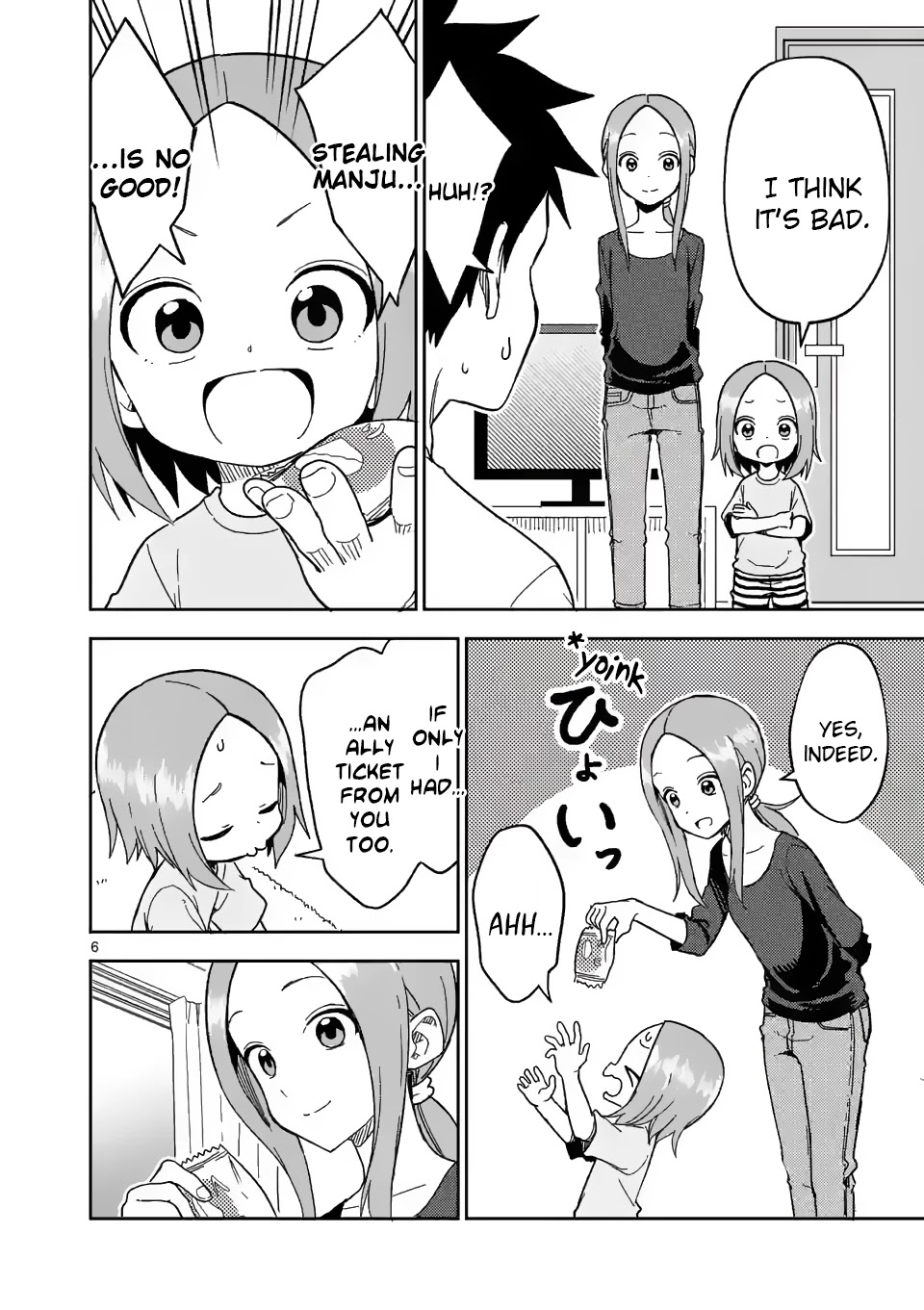 Karakai Jouzu no (Moto) Takagi-san chapter 187 - page 6