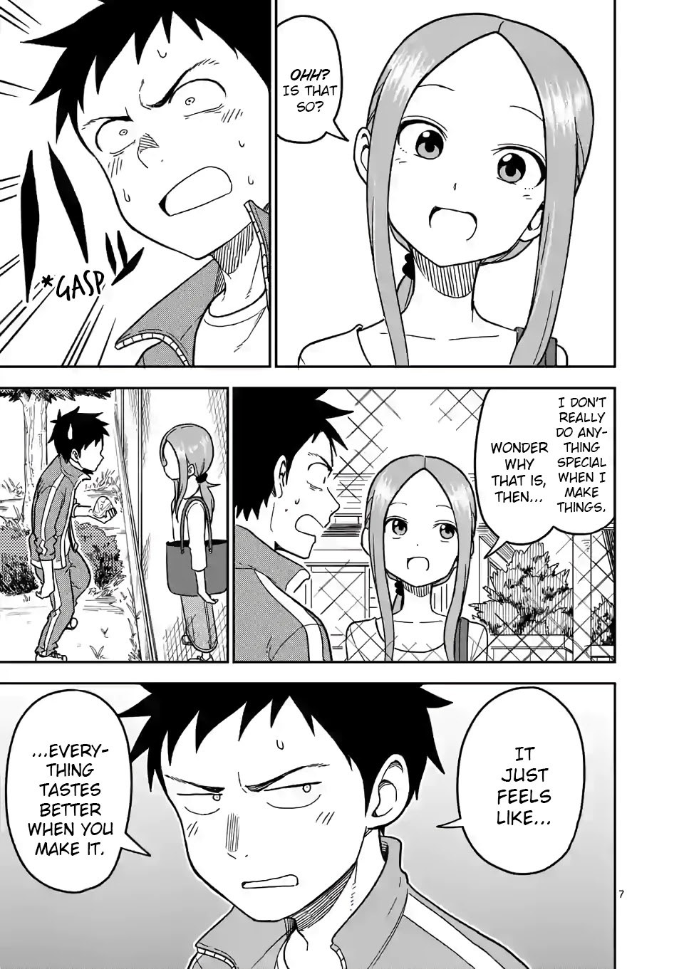 Karakai Jouzu no (Moto) Takagi-san chapter 136 - page 7