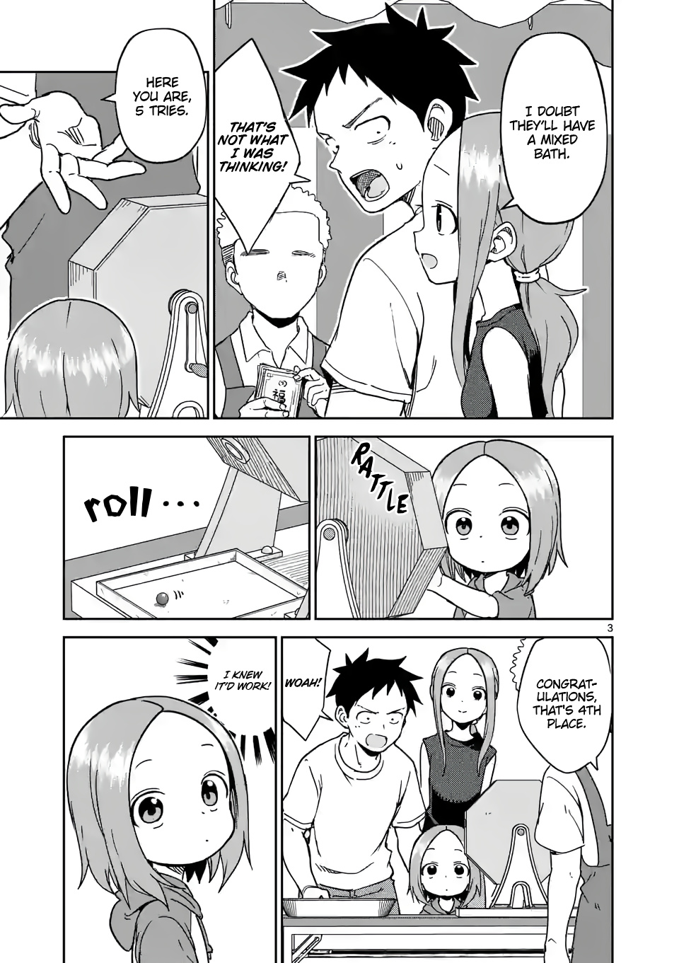 Karakai Jouzu no (Moto) Takagi-san chapter 238 - page 3