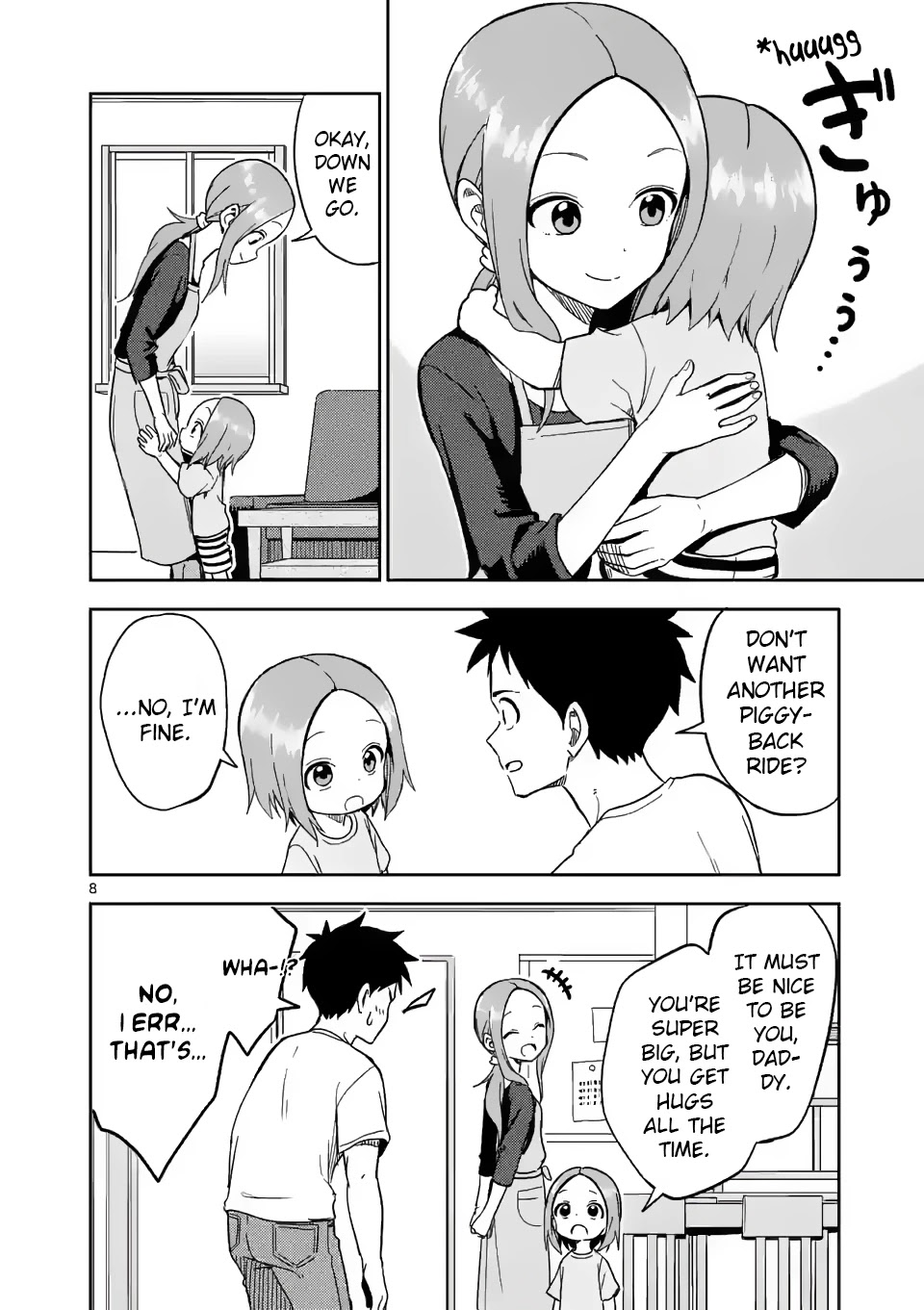 Karakai Jouzu no (Moto) Takagi-san chapter 188 - page 8