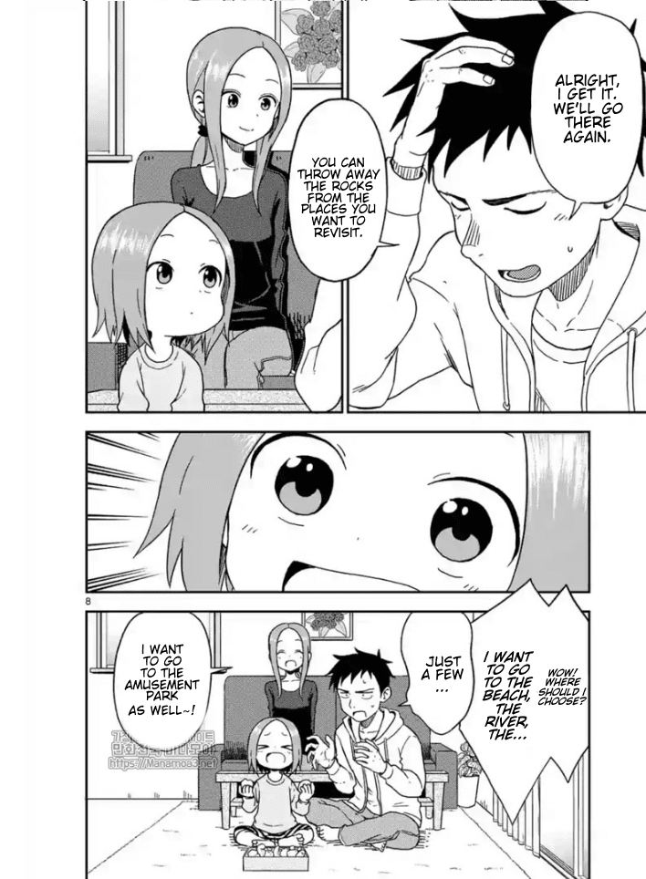 Karakai Jouzu no (Moto) Takagi-san chapter 84 - page 8