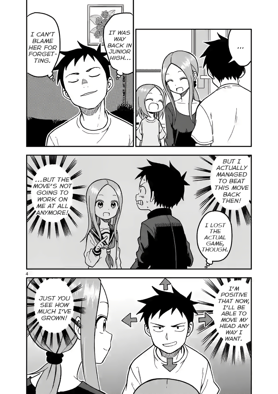 Karakai Jouzu no (Moto) Takagi-san chapter 137 - page 4