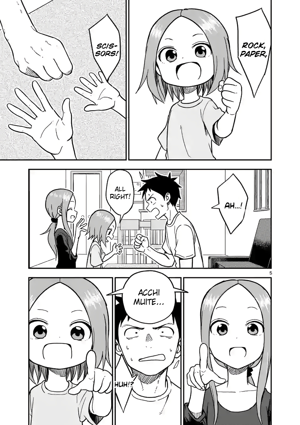 Karakai Jouzu no (Moto) Takagi-san chapter 137 - page 5