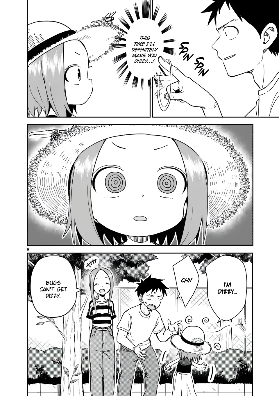 Karakai Jouzu no (Moto) Takagi-san chapter 240 - page 8