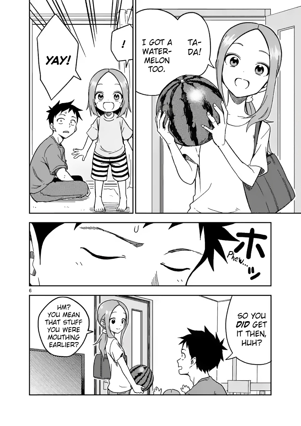 Karakai Jouzu no (Moto) Takagi-san chapter 189 - page 6
