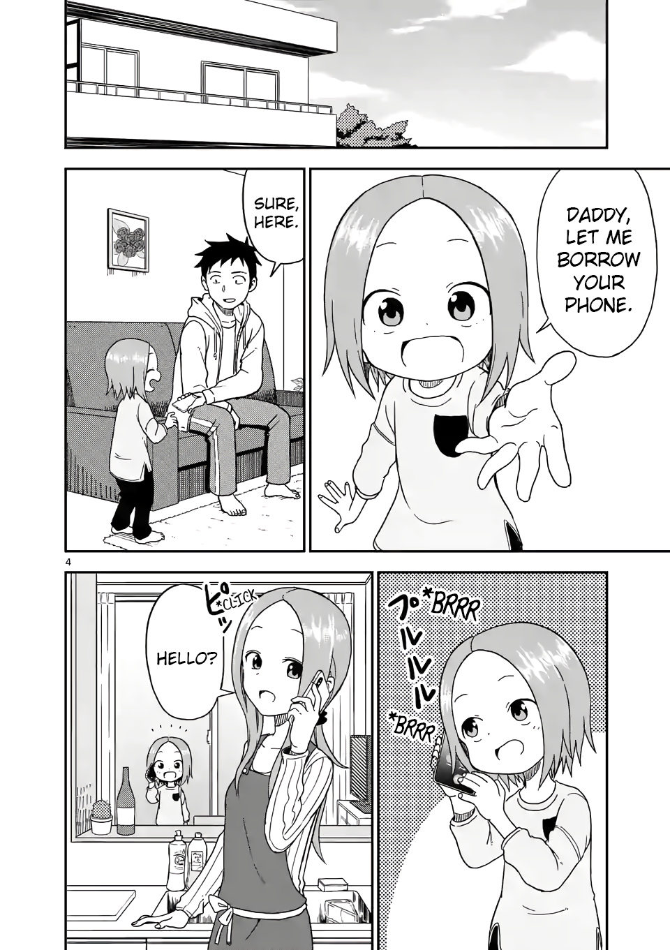 Karakai Jouzu no (Moto) Takagi-san chapter 86 - page 4