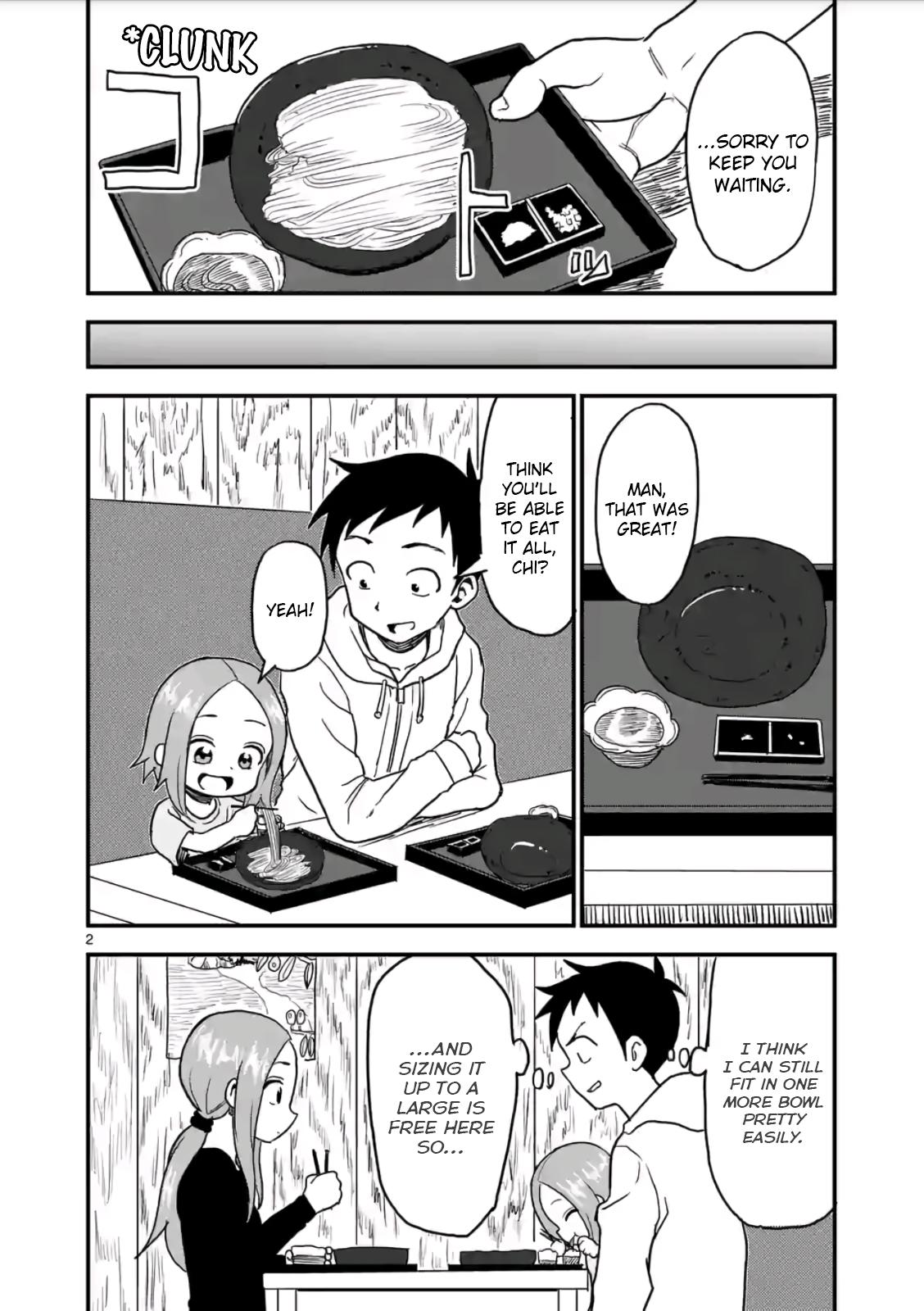 Karakai Jouzu no (Moto) Takagi-san chapter 16 - page 2