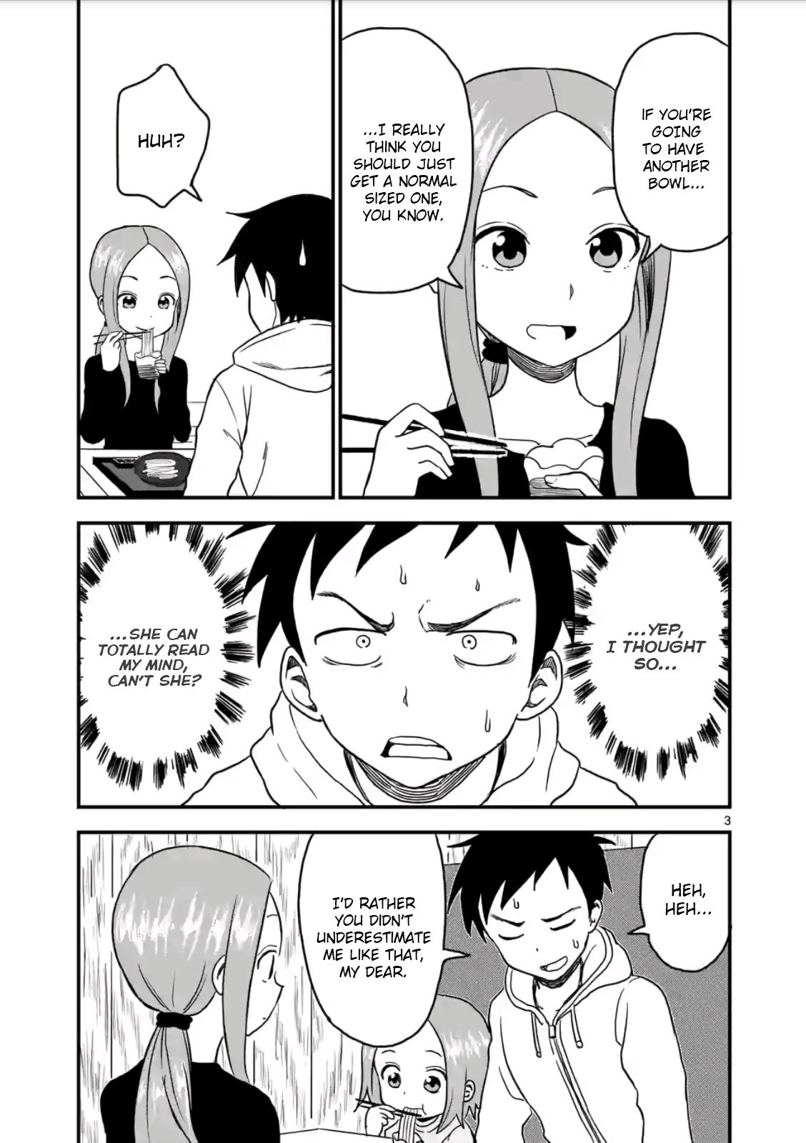 Karakai Jouzu no (Moto) Takagi-san chapter 16 - page 3