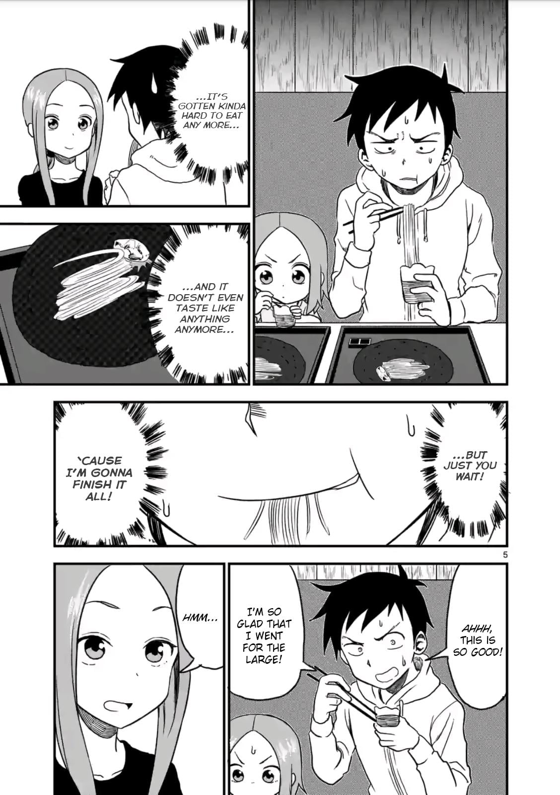 Karakai Jouzu no (Moto) Takagi-san chapter 16 - page 5