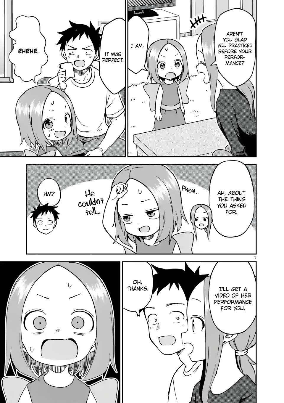 Karakai Jouzu no (Moto) Takagi-san chapter 241 - page 7