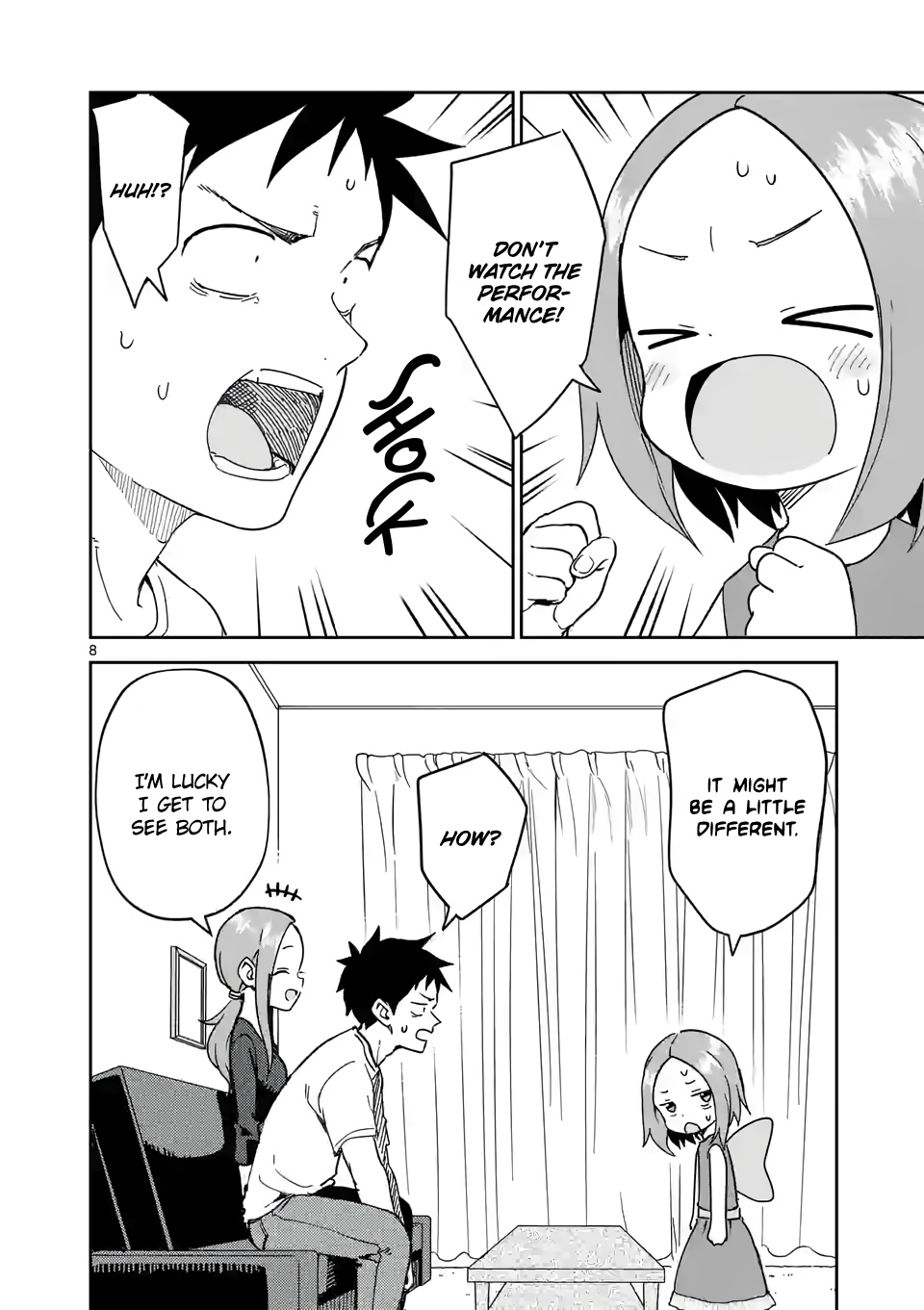 Karakai Jouzu no (Moto) Takagi-san chapter 241 - page 8