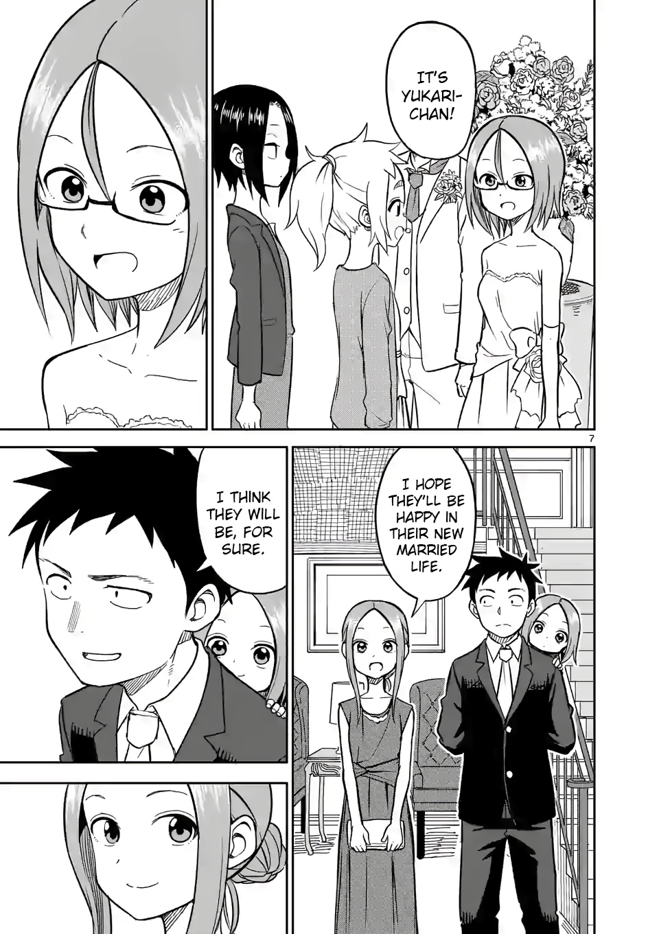 Karakai Jouzu no (Moto) Takagi-san chapter 140 - page 7