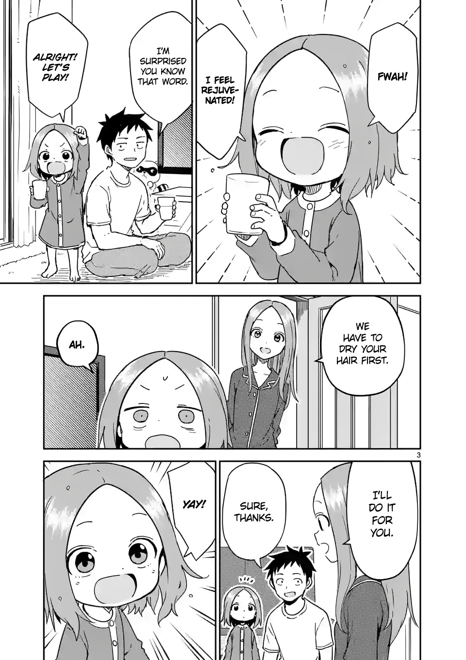 Karakai Jouzu no (Moto) Takagi-san chapter 273 - page 3