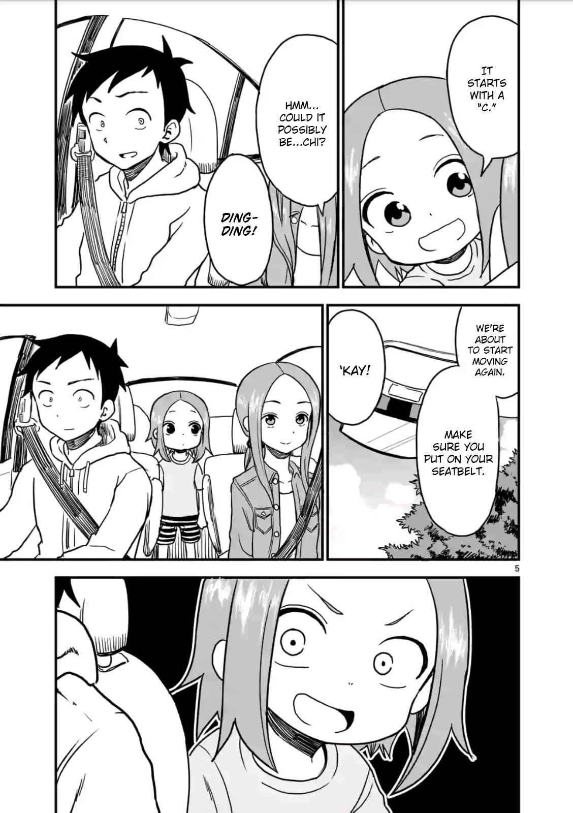 Karakai Jouzu no (Moto) Takagi-san chapter 17 - page 5