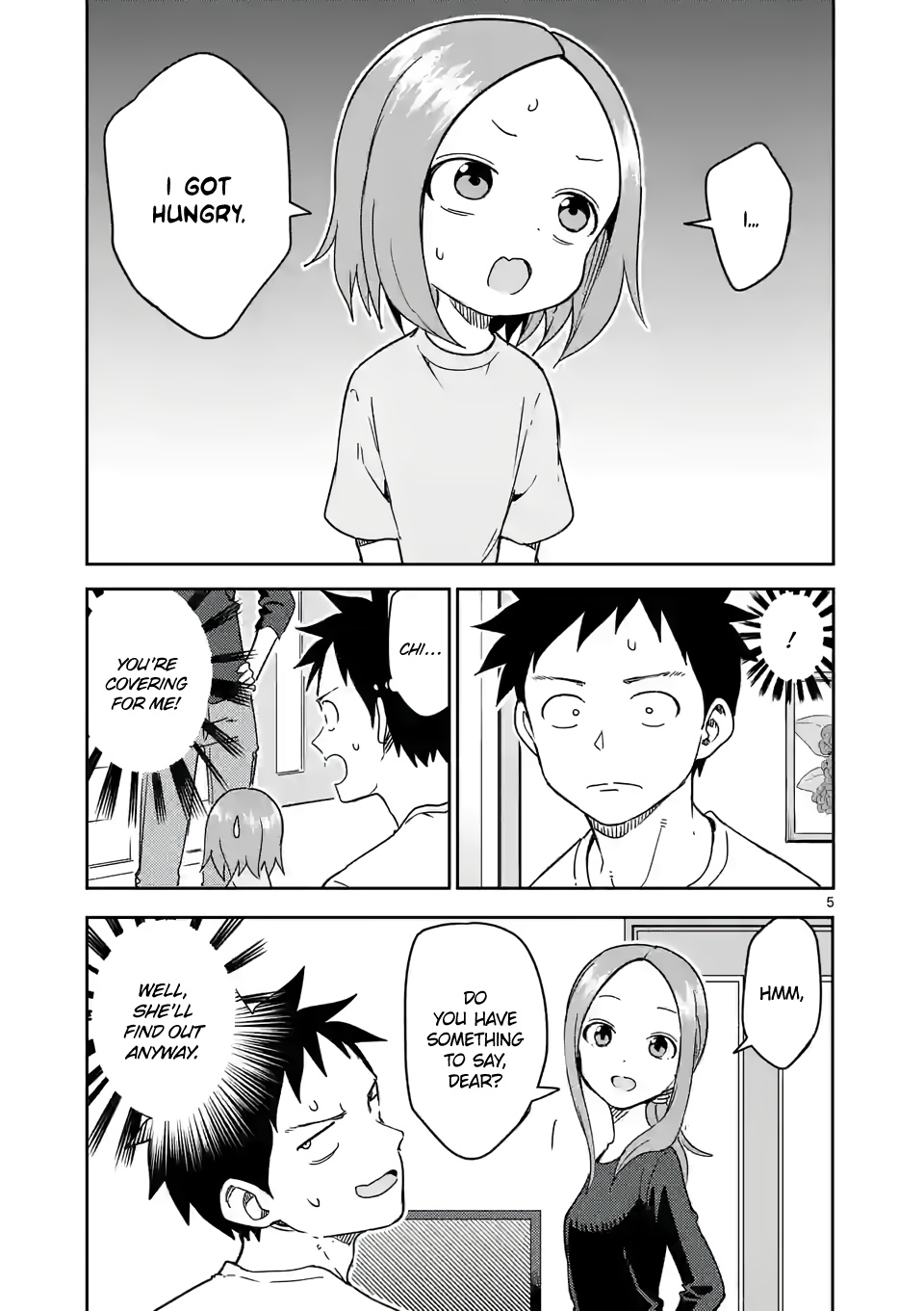 Karakai Jouzu no (Moto) Takagi-san chapter 242 - page 5