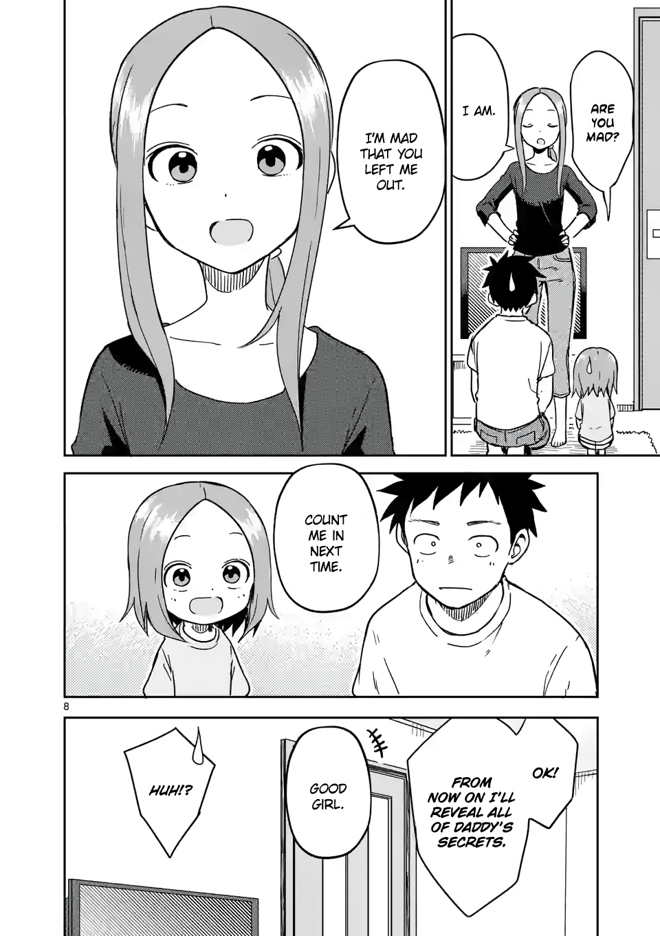 Karakai Jouzu no (Moto) Takagi-san chapter 242 - page 8
