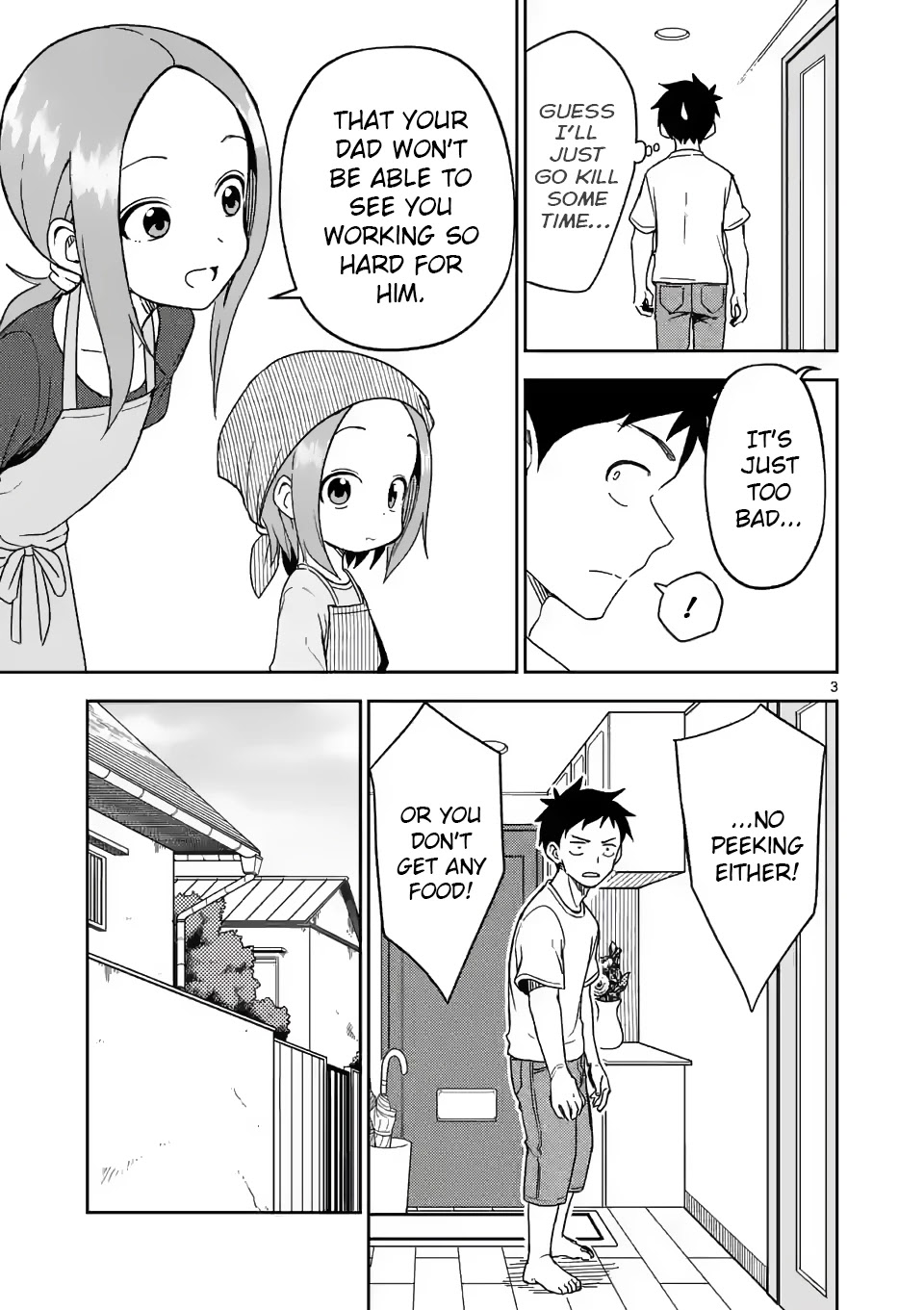 Karakai Jouzu no (Moto) Takagi-san chapter 191 - page 3