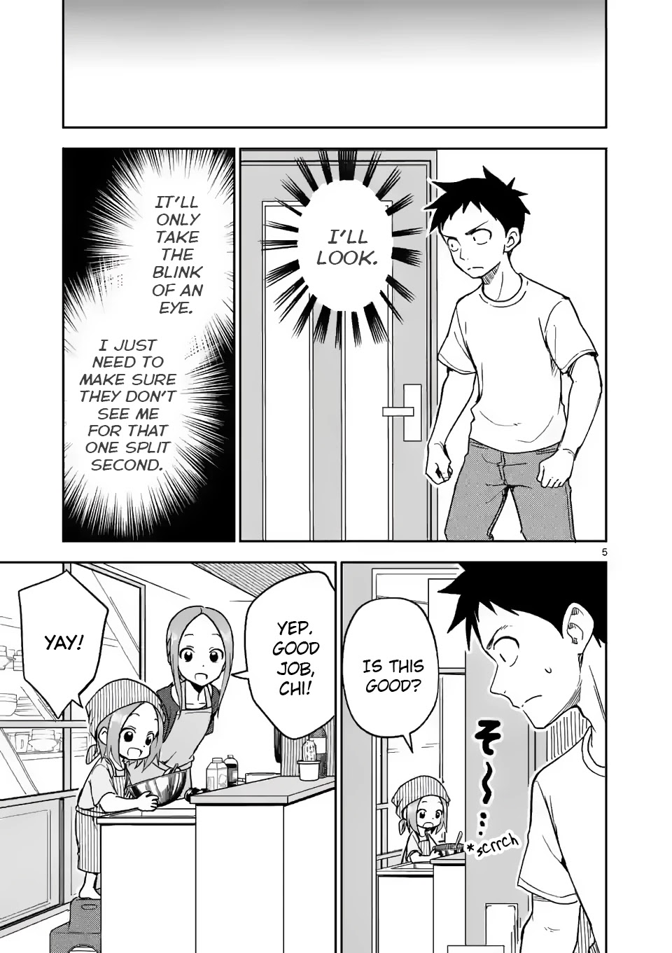 Karakai Jouzu no (Moto) Takagi-san chapter 191 - page 5