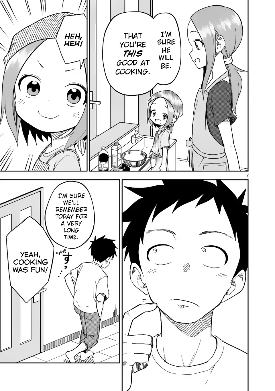 Karakai Jouzu no (Moto) Takagi-san chapter 191 - page 7