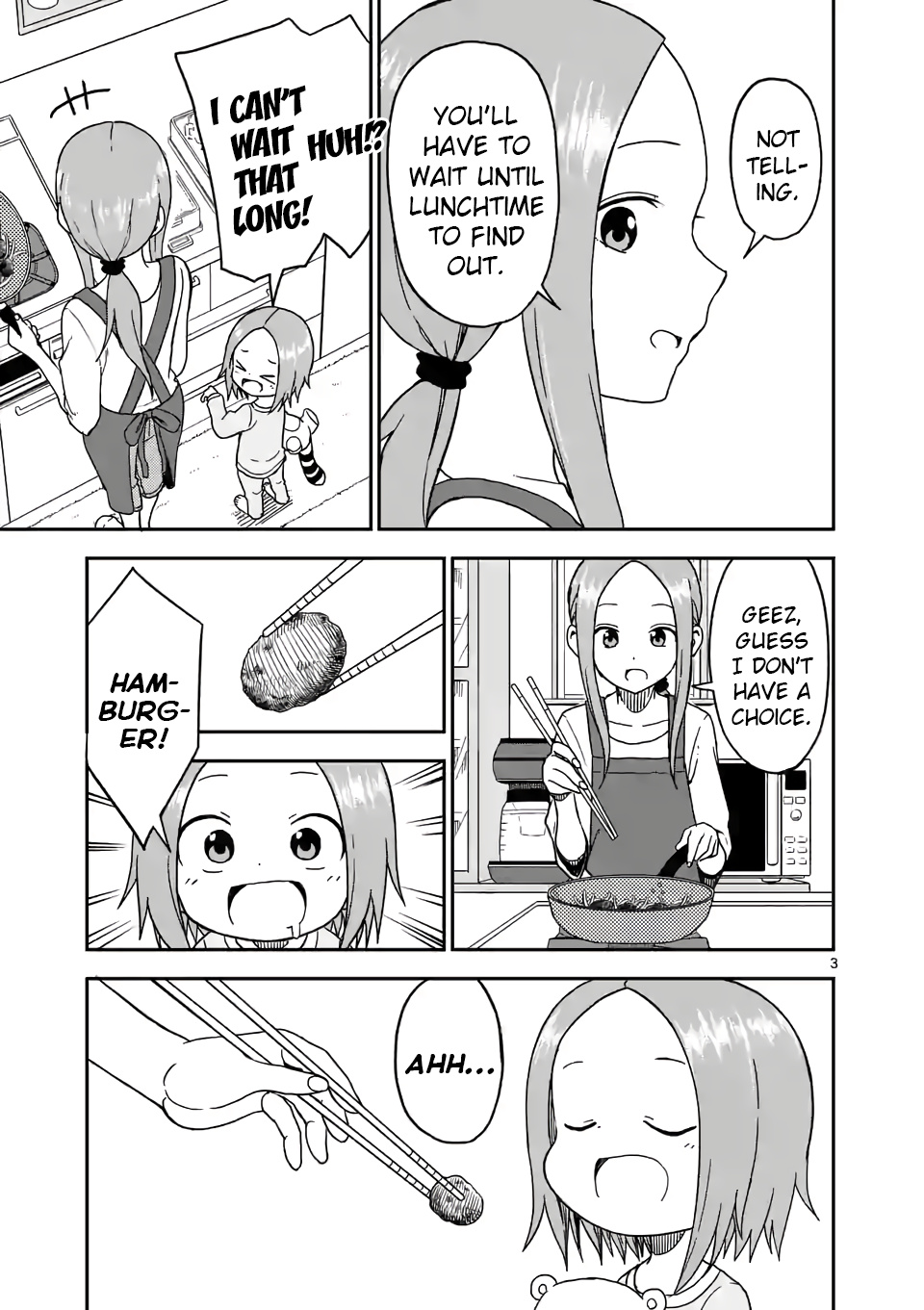 Karakai Jouzu no (Moto) Takagi-san chapter 88 - page 3