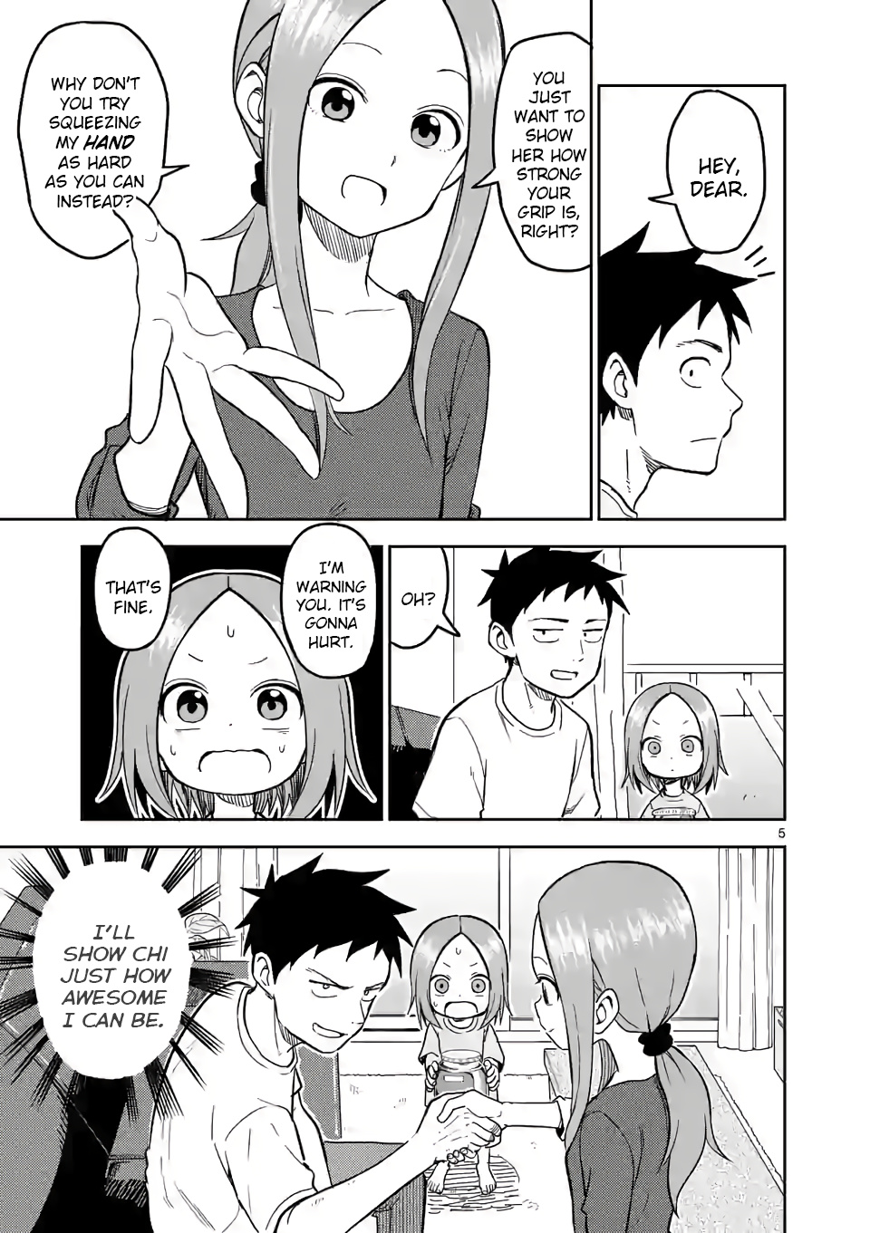 Karakai Jouzu no (Moto) Takagi-san chapter 141 - page 5