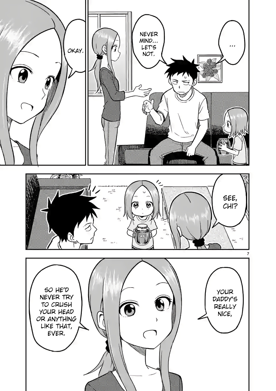 Karakai Jouzu no (Moto) Takagi-san chapter 141 - page 7