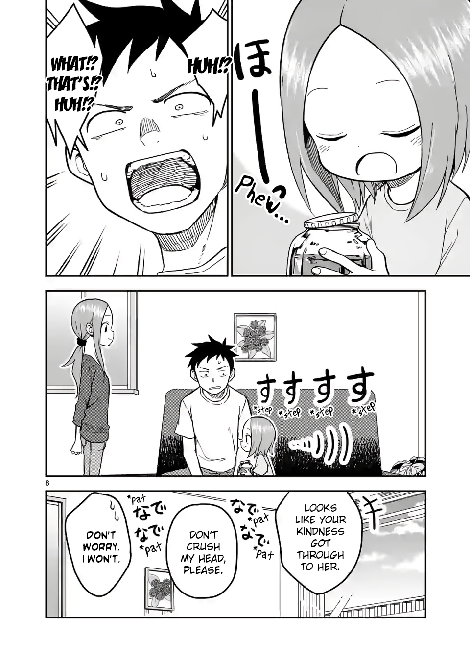 Karakai Jouzu no (Moto) Takagi-san chapter 141 - page 8