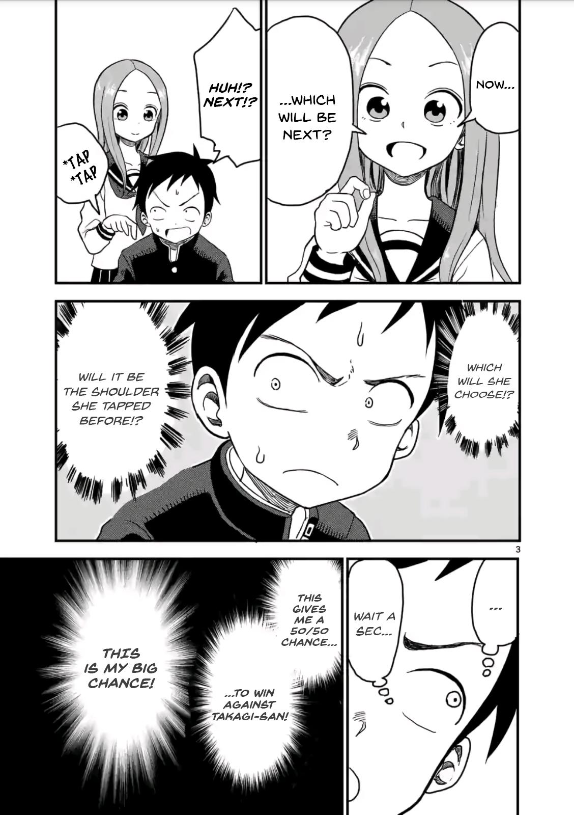 Karakai Jouzu no (Moto) Takagi-san chapter 18 - page 3