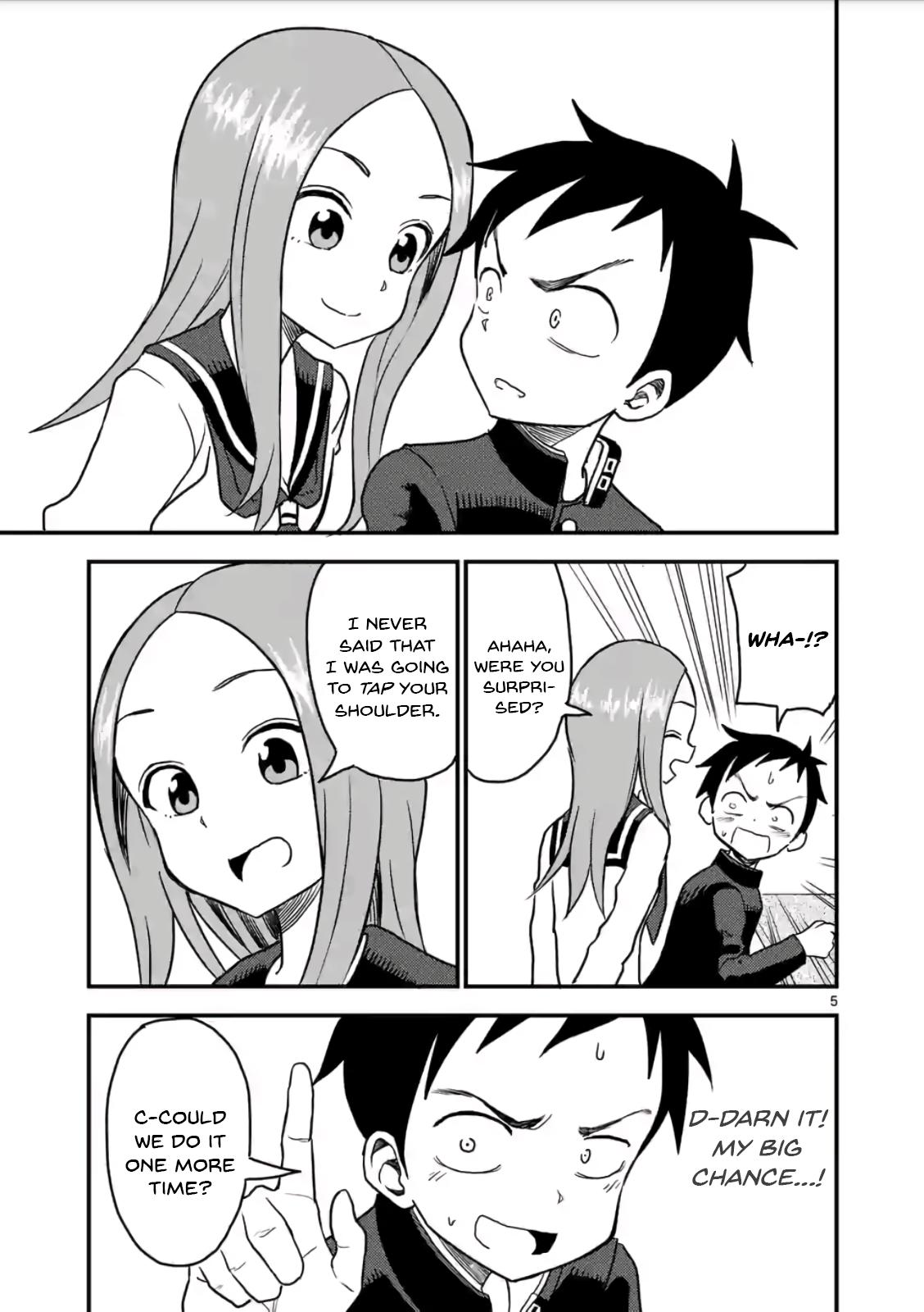 Karakai Jouzu no (Moto) Takagi-san chapter 18 - page 5