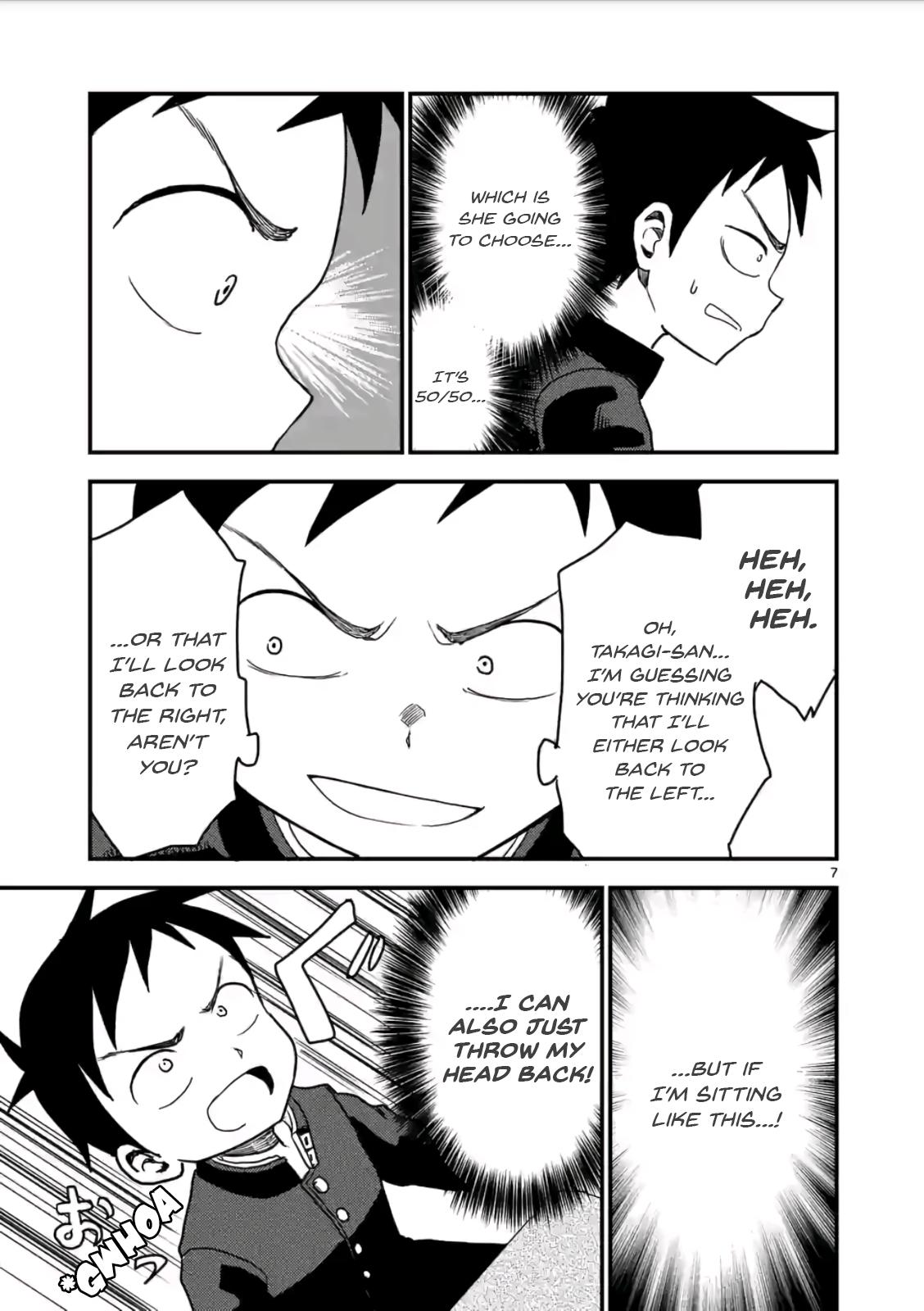 Karakai Jouzu no (Moto) Takagi-san chapter 18 - page 7