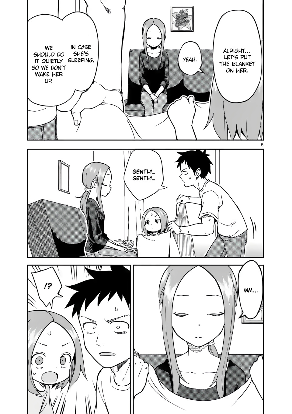 Karakai Jouzu no (Moto) Takagi-san chapter 243 - page 5