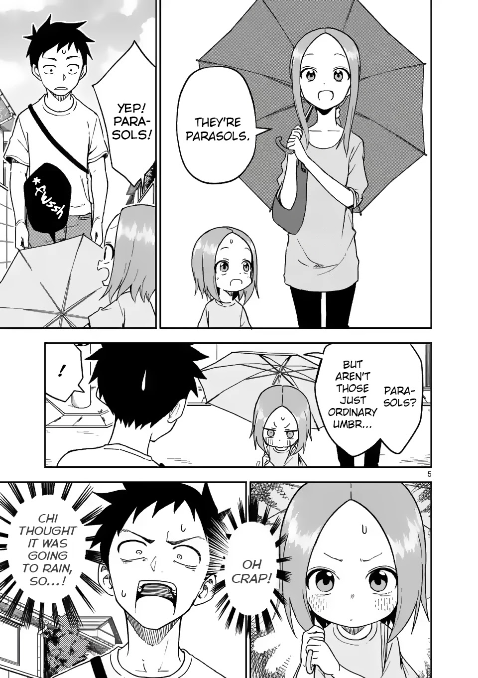 Karakai Jouzu no (Moto) Takagi-san chapter 192 - page 5