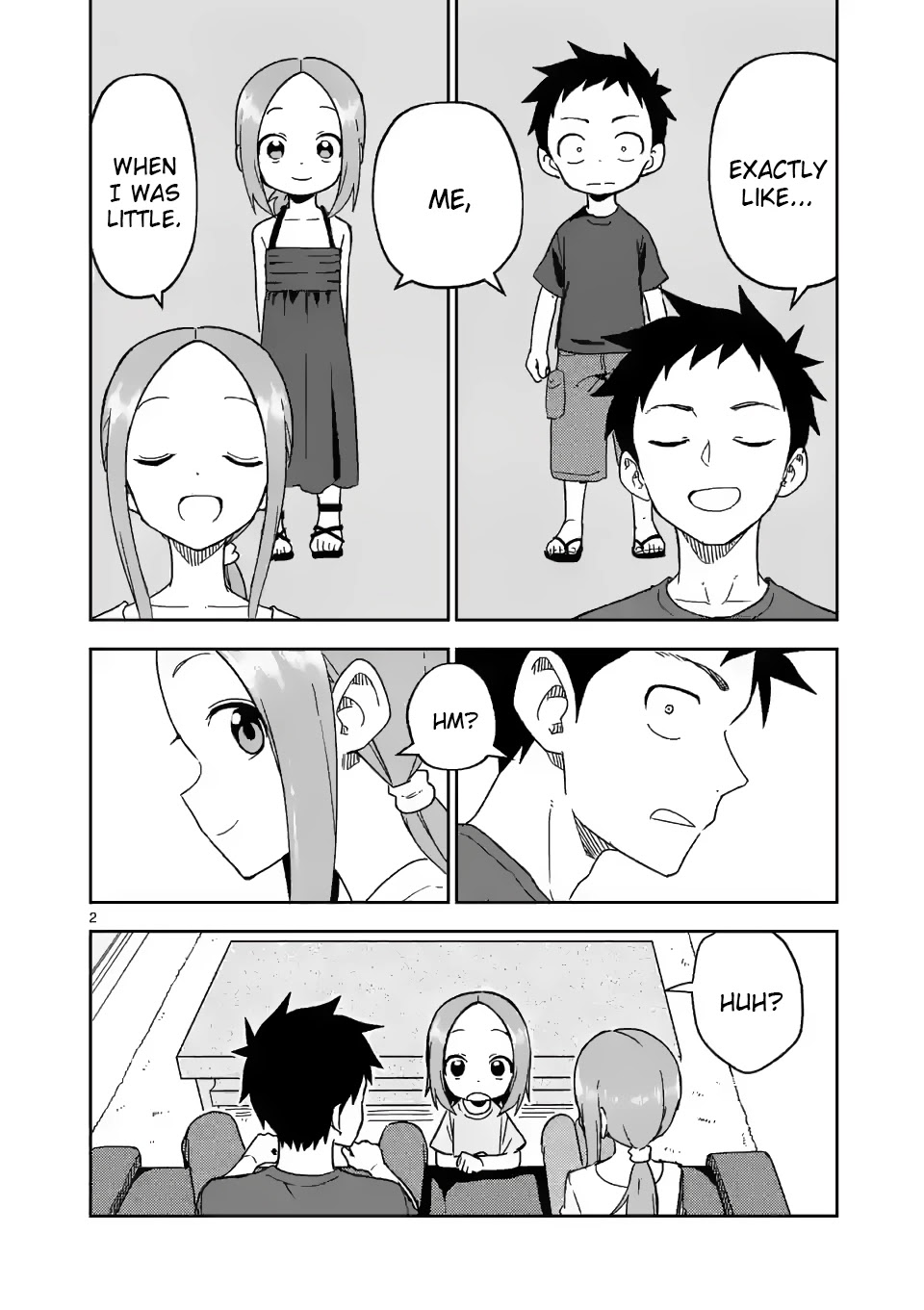 Karakai Jouzu no (Moto) Takagi-san chapter 193 - page 2