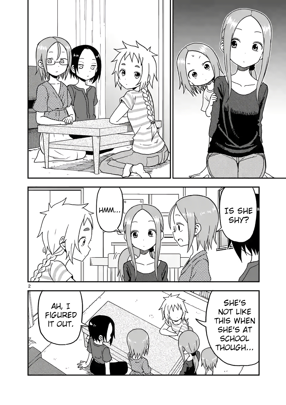 Karakai Jouzu no (Moto) Takagi-san chapter 90 - page 2