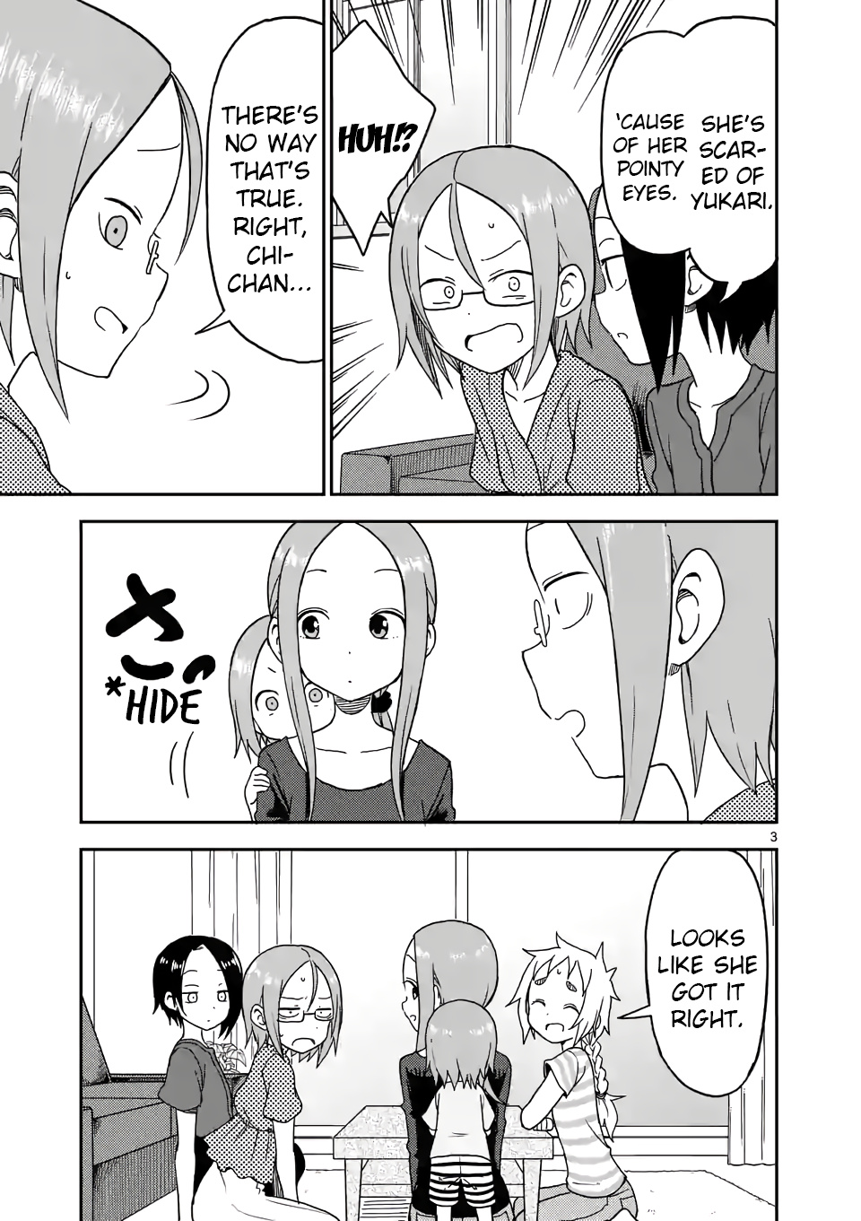 Karakai Jouzu no (Moto) Takagi-san chapter 90 - page 3
