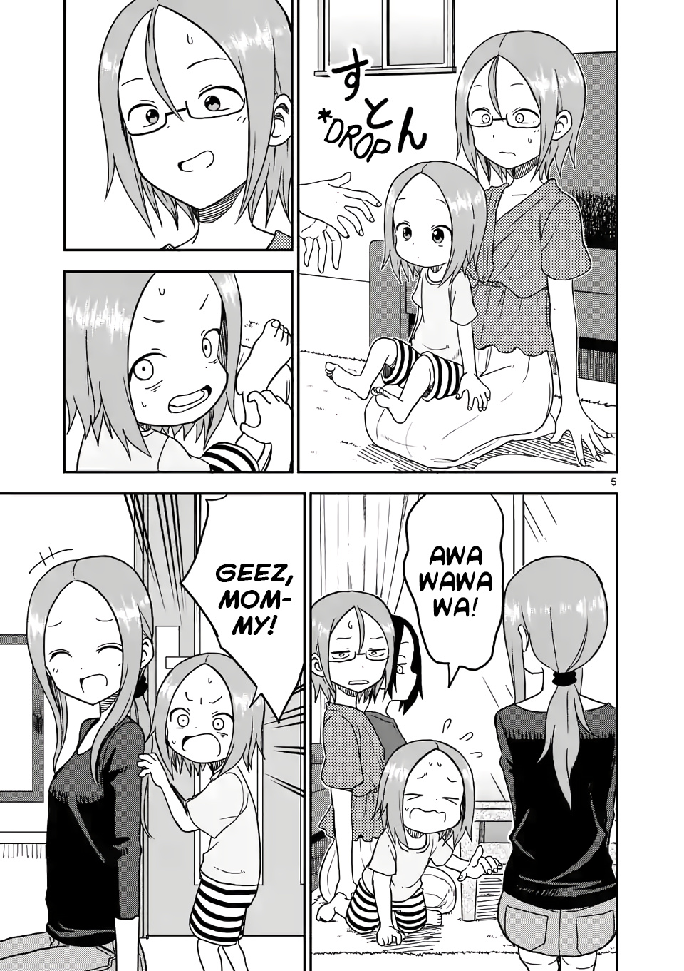 Karakai Jouzu no (Moto) Takagi-san chapter 90 - page 5