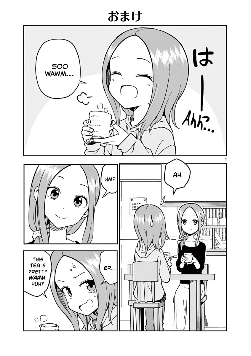 Karakai Jouzu no (Moto) Takagi-san chapter 141.5 - page 1