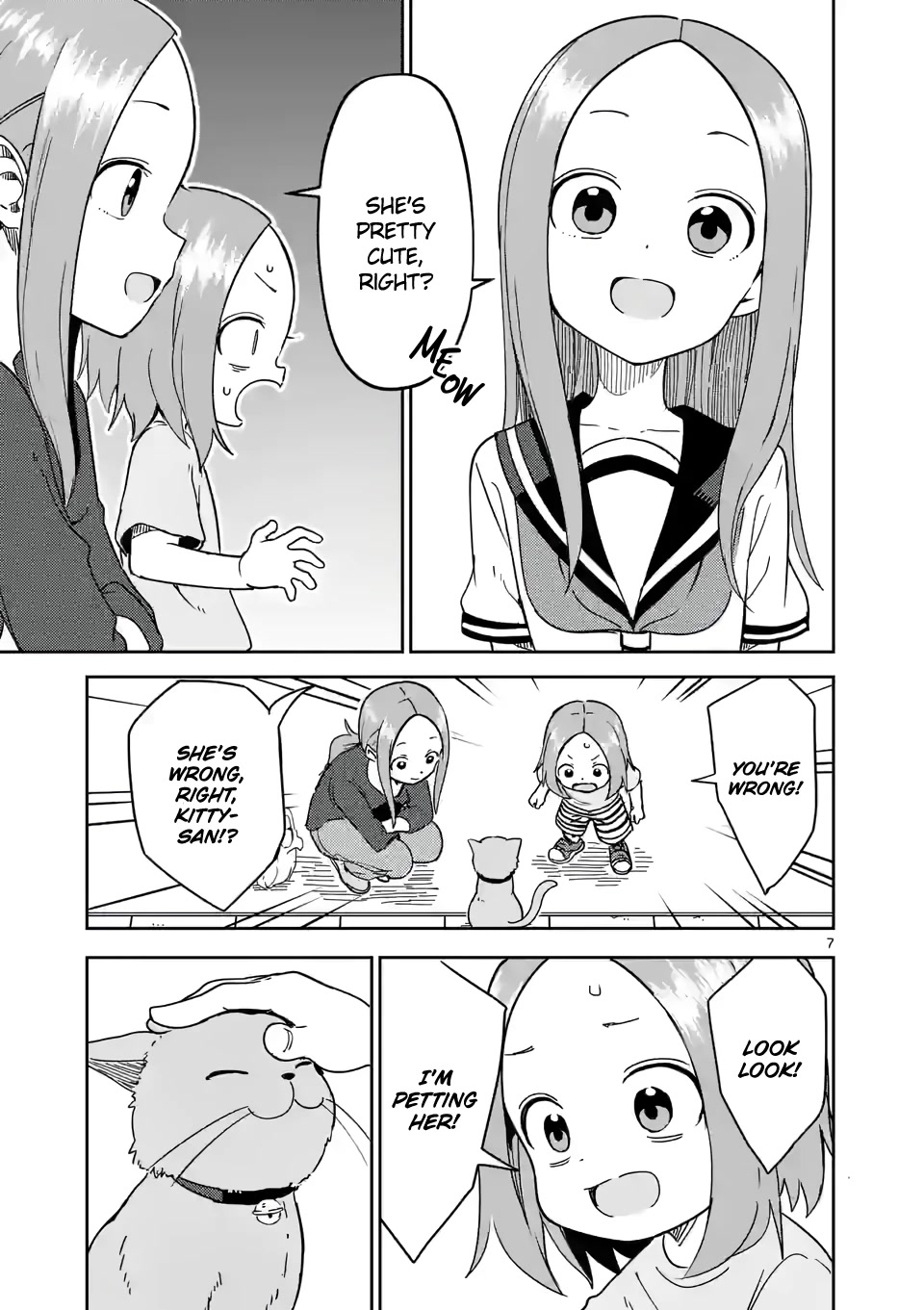 Karakai Jouzu no (Moto) Takagi-san chapter 245 - page 7