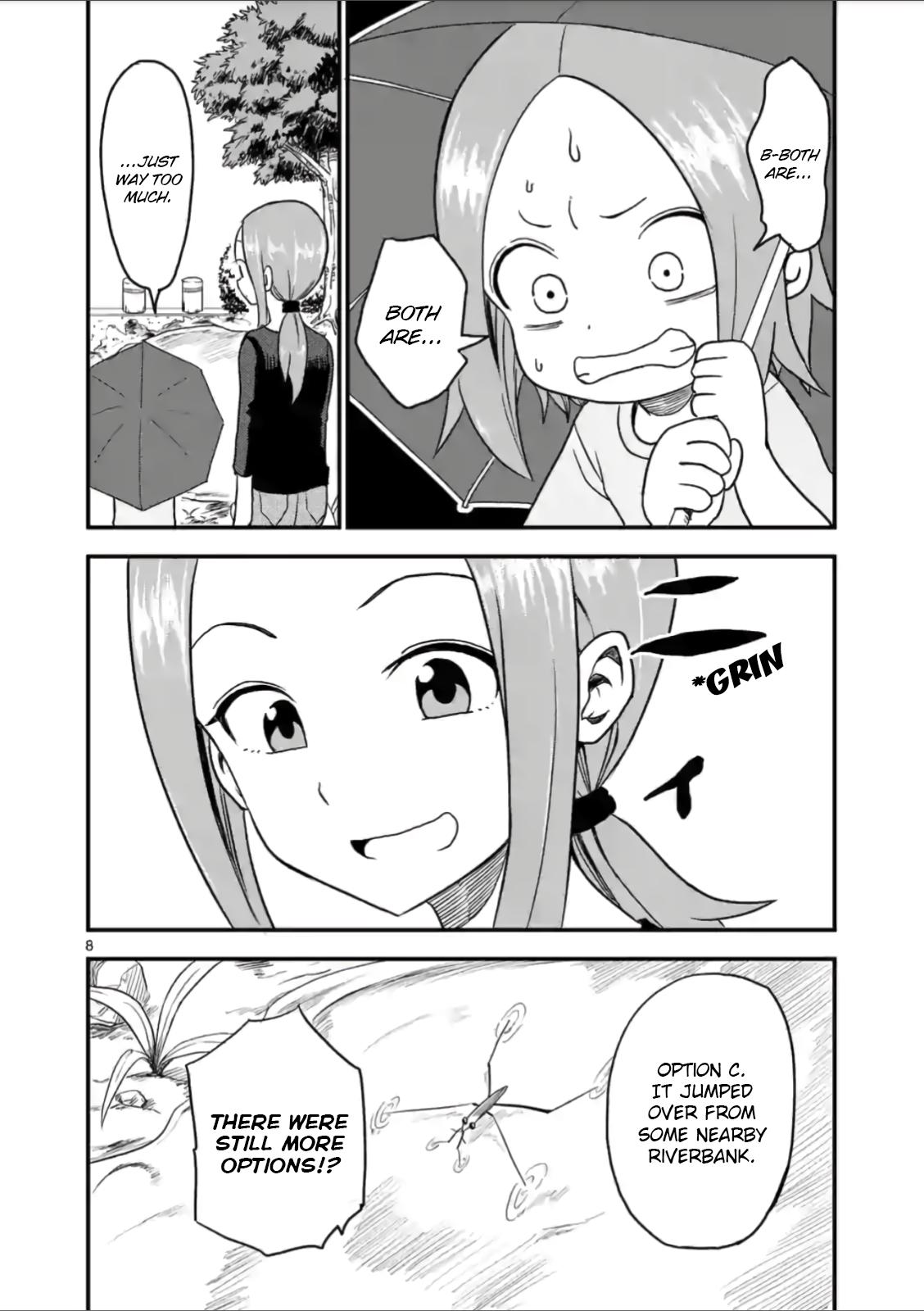 Karakai Jouzu no (Moto) Takagi-san chapter 20 - page 8