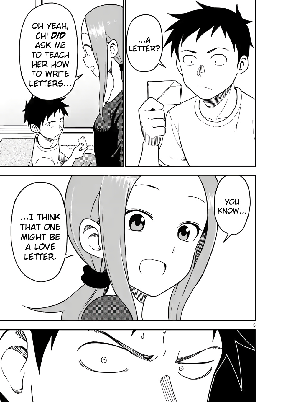 Karakai Jouzu no (Moto) Takagi-san chapter 91 - page 3