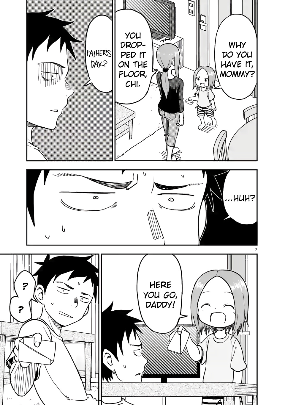 Karakai Jouzu no (Moto) Takagi-san chapter 91 - page 7