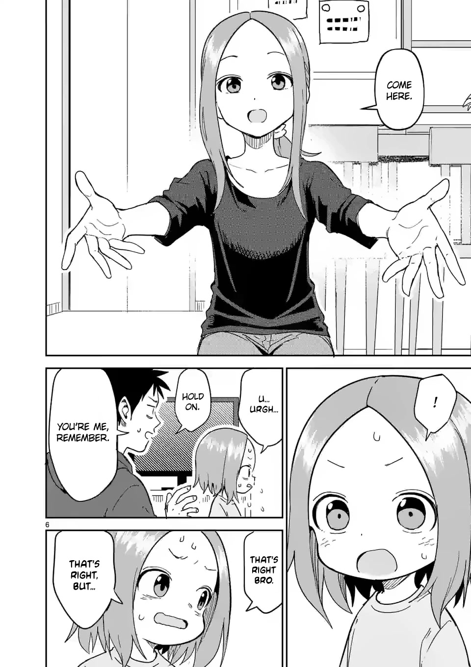 Karakai Jouzu no (Moto) Takagi-san chapter 277 - page 6